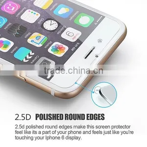 High Quality 0.3mm 9H Hardness Tempered Glass Screen Protectors for Mobile Phone IPhone 6 and Tablet IPad Quality Choice thumbnail-5
