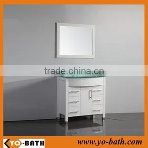 Elegent Solid Wood Bath Vanity thumbnail-1