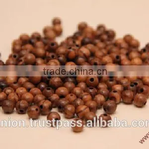 Olive Wood Round Beads thumbnail-1