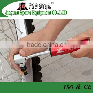 Mini Aluminum Bike Accessories Pump Travel Essential Items(JG-1015-C) thumbnail-3