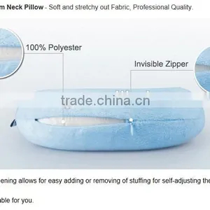 Factory Price Crazing Selling High Quality Guaranteed Popular U Shape Travel Memory Foam Neck Pillow thumbnail-6