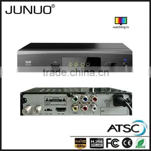 JUNUO China Manufacture 2016 New OEM Quality Mstar Full HD Mpeg4 Mexico ATSC Digital tv Decoder Set Top Box thumbnail-1