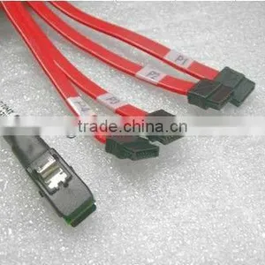 SAS Cable SFF-8086 TO 4*SATA Amphenol thumbnail-1