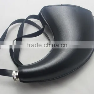 Manufacturer's Patent Unique Style ox Horn Type Hip Flask thumbnail-4