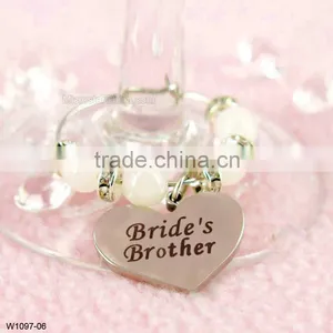 Bride Wine Charm For Wedding thumbnail-6
