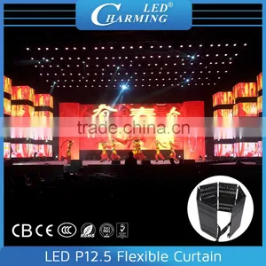 Outdoor Led Advertising Display Screen Cheap Price/flexible Led Screen for Stage Back Light thumbnail-6