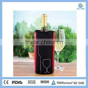 Promotional Eco-friendiy Beverage Gel Ice Box For Summer/plastic Bag/pvc Wine Cooler Bag thumbnail-1
