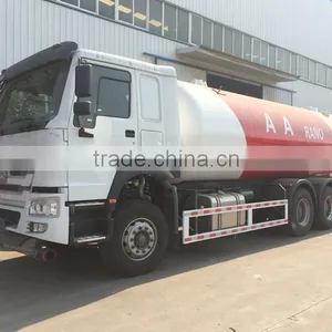 Quality 100% Guaranteed Sinotruck Howo 24.8cbm 6x4 Lpg Autogas Tank Truck thumbnail-3