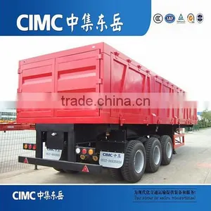 Tri-axle 40 Tons Tractor Hydraulic Dump Trailer for Sale thumbnail-3