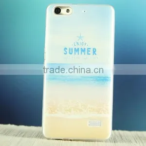 TPU PC UV Printing Gril Image For HuaWei Honor 4C thumbnail-4