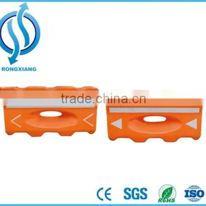 Yellow Plastic Barriers for Sale Road Barrier Water Filled Weights thumbnail-1