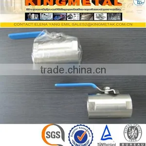 SS304 Pn 16 Stainless Steel 2 PC Ball Valve Price List thumbnail-3