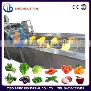 Industrial Fruit Vegetable Washer (with Hair Roller for Purification) thumbnail-1