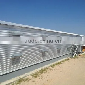 Steel Structure Poultry House QDXR14C-02F-01 thumbnail-1