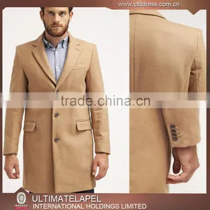 New Fashioned Luxury Cashmere Overcoat for Men thumbnail-1