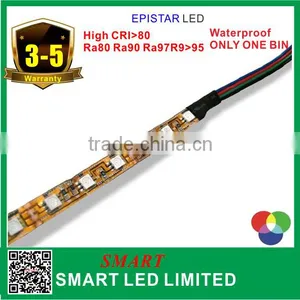 Good Quality Flexible 5050 SMD RGB LED Strip Light; RGB Color;60LEDs/m;DC24V; White Black Brown PCB, IP20/43/66/68 thumbnail-4