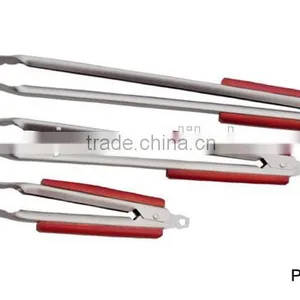 Wood Handle BBQ Tongs thumbnail-1