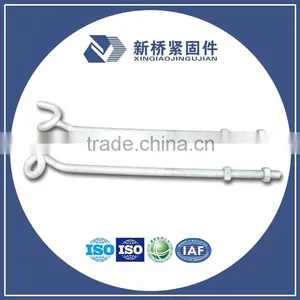 HDG Pigtail Bolt/Hot-dip Galvanized Pigtail Hook Bolt for Linking thumbnail-3