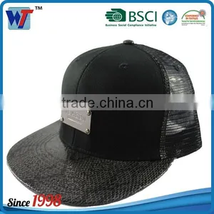 3D Hip Hop Fashion 5 Panel Flat Brim Funny Trucker Hat thumbnail-1