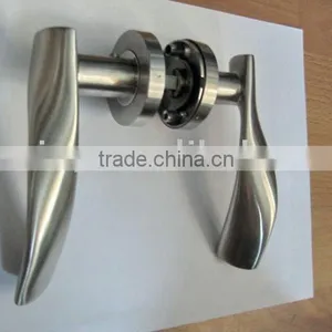 SS Solid Lever Door Handle Hardware thumbnail-1