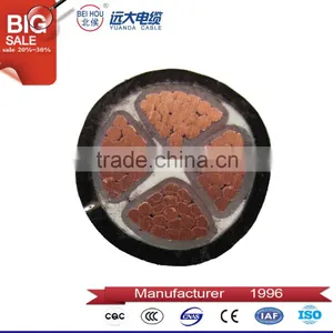 0.6/1KV Rated Voltage 2 Core 120mm2 CU Xlpe Insulated Pvc Sheathed Power Cable thumbnail-5