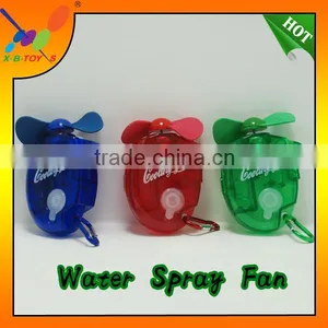 Summer Cooling Mini Water Spray Fan,New Style Mist Fan,Carabiner Keychain Handheld Water Spray Fans. thumbnail-2