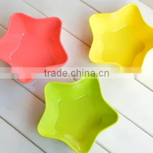 Food Grade Recyled Plastic Star Shape Melamine Bowl thumbnail-1