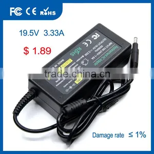 Manufacture! 19.5v 3.33a Laptop Adapter for HP Lap Power Adapter 19.5v thumbnail-1
