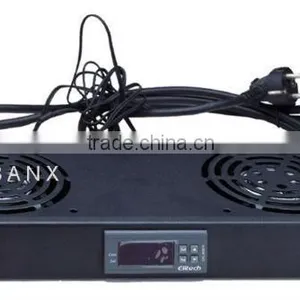 1U Digital Temperature Unit With 4 Fan PDU thumbnail-1