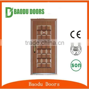 High Quality Main Iron Single Door Design Steel Security Single Door thumbnail-5