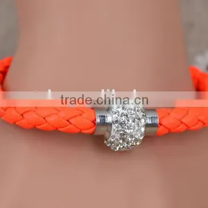 Fashion Woven Diamond Ladies Bracelet thumbnail-2