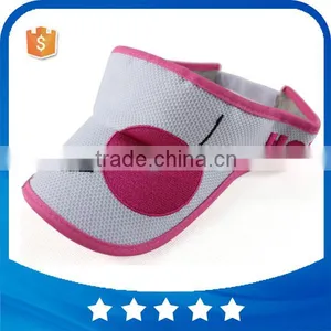 Wholesale White Outdoor Sport Travel Sun Visor Hats Summer Hats for Women thumbnail-1