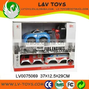 3 in 1! 4CH Remote Control Car Toys for Kids thumbnail-1