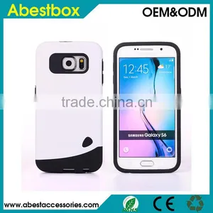 Cobblestone Design TPU+PC Hard Case Shockproof Protective Cover Cases For Samsung Galaxy S6 G920 Mobile Phone thumbnail-2