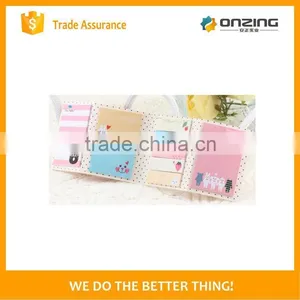 Onzing New Custom Sticky Note Pad Set Leather Cover thumbnail-3