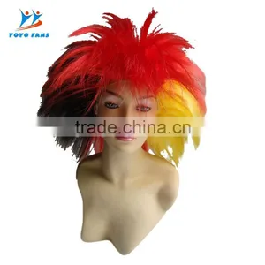 Football Sports Fans Wig With EN71 Certificate thumbnail-1