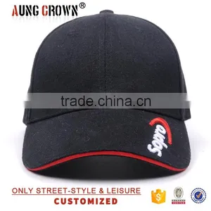 6 Panel Custom Adjustable Sports Baseball Caps thumbnail-2