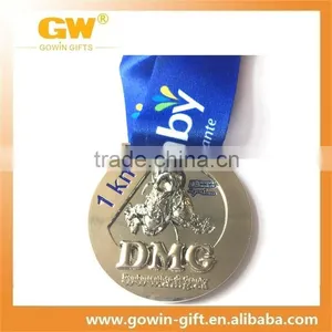 Engraved Plate Metal Custom Medallion Coin With Enamel thumbnail-4