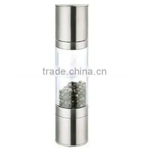 2 in 1 Stainless Steel Manual Pepper Mill thumbnail-1