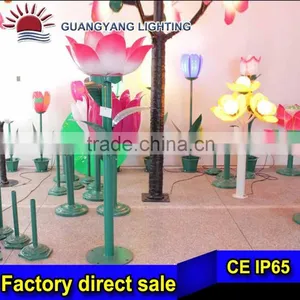 Pink Water-proof Lotus Flower Floating Pool Flower Modern Water-lily,garden Scenery Flower thumbnail-4