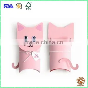 Cat Pillow Box Custom Printed Pillow Box thumbnail-1