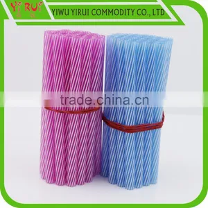 pp Short Straight Drinking Straw With Spiral Drinking Straw thumbnail-1