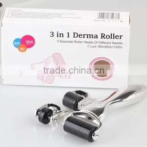 NL-301 Mini Home Use Beauty Device Derma Roller 3 in 1 Skin Care Rollers thumbnail-1