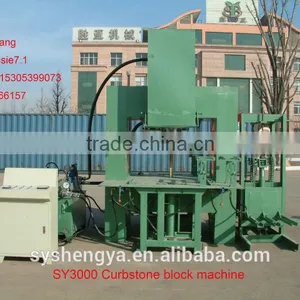 SY3000 Concrete Curbstone Machine V-drain Block Bridge Side Block thumbnail-1