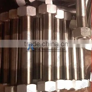 Alloy600. Alloy625. Alloy718. Alloy825. Alloy925 Stainless Steel Fasteners Stud Bolt thumbnail-4