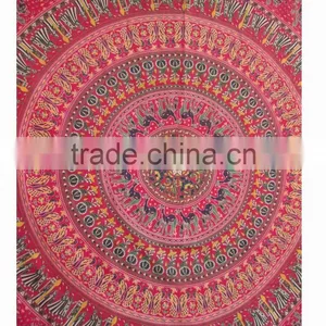 Indian Decor Mandala Tapestry Wall Hanging Hippie Throw Bohemian Twin Bedspread Yoga Mat Gift thumbnail-4