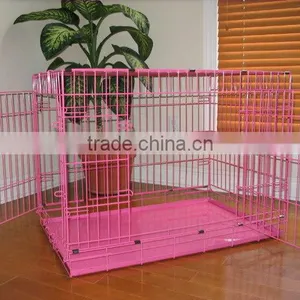 Lovely Mini Metal Cage for Little Puppy thumbnail-4