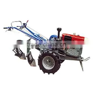 Farming TILLER With Plough WALKING TRACTOR thumbnail-1