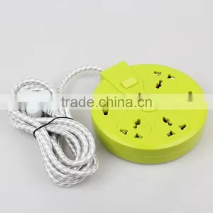 Wholesale New Style British Plug Socket Outlet Electric Switch Round Shape thumbnail-3