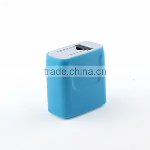 Portable 2 USB Ports Mobile Phone Travel Charger With US / EU Plug thumbnail-6